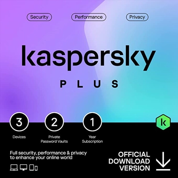 SOFTWARE KASPERSKY PLUS 3 PC